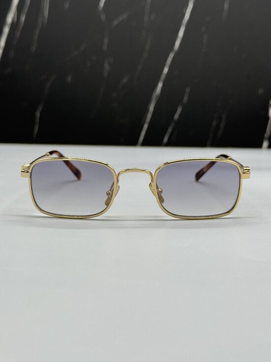 NEW MIU MIU MUA53S 5AK04O GREY GOLD SUNGLASSES MIU MIU MU A53S 5AK04O main image 11